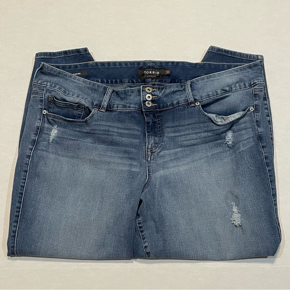 Torrid Jegging Plus Size Denim Jeans Women’s Sz 26R
